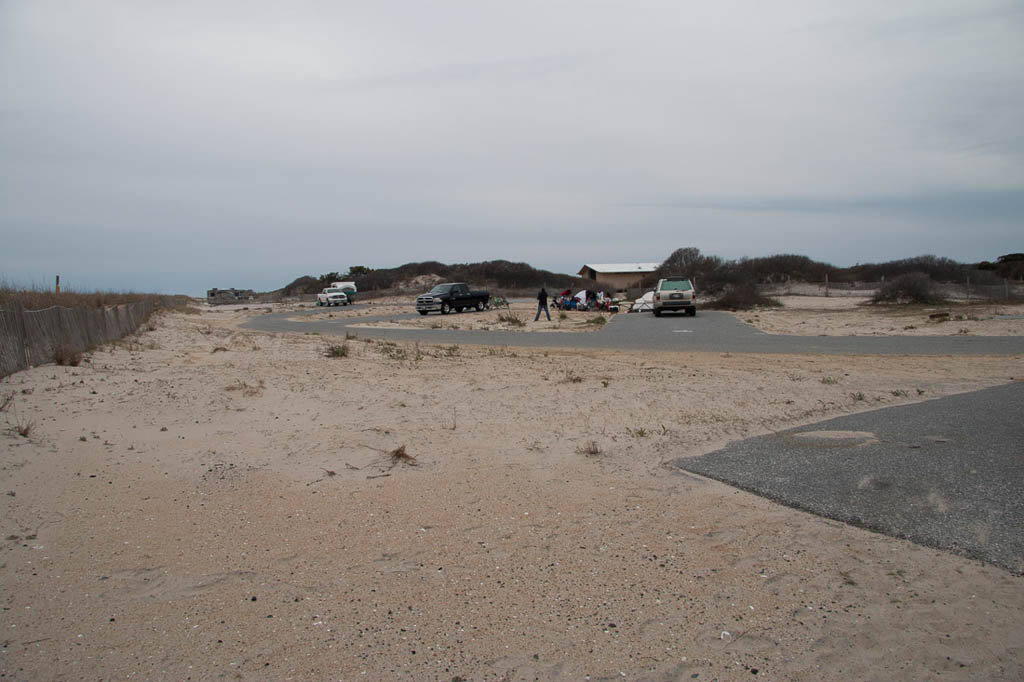 B loop campground at Assateague State Park