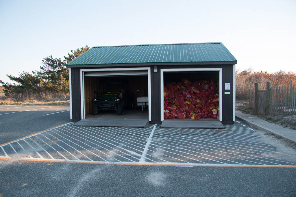 Firewood for sale at Assateague State Park