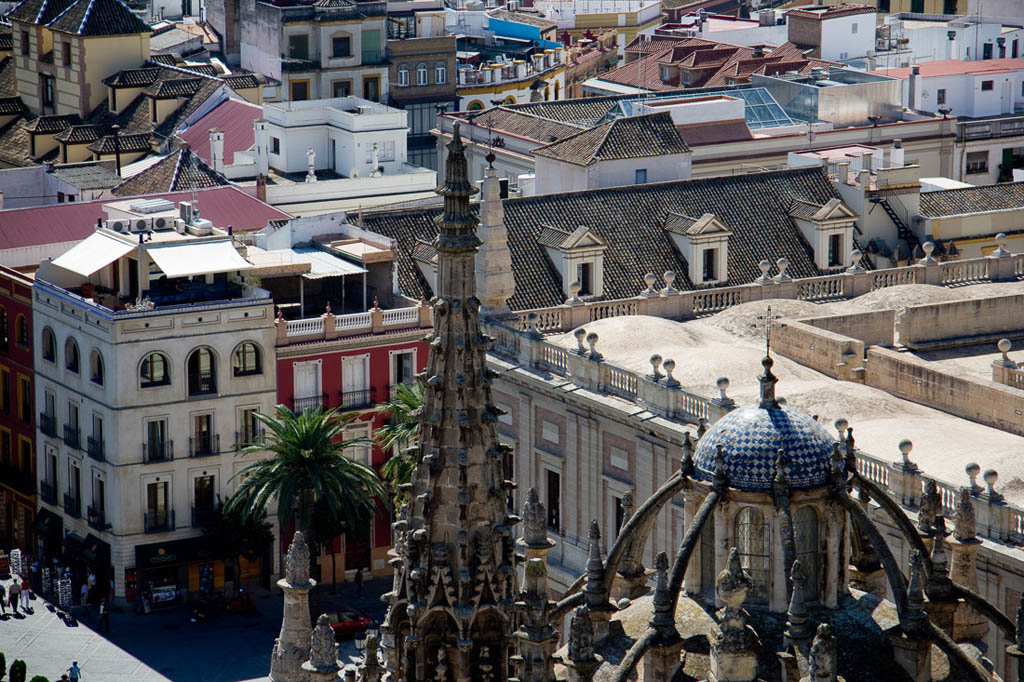 Views of Seville from the Tower of Seville