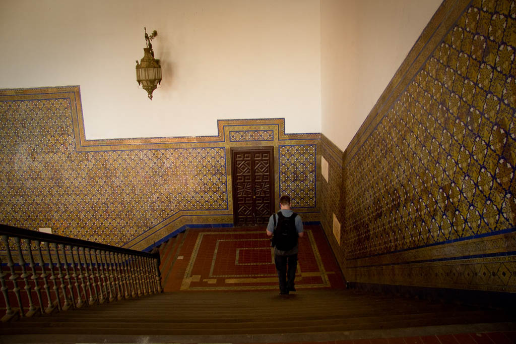 Staircases at Plaza de Espana | Seville, Spain