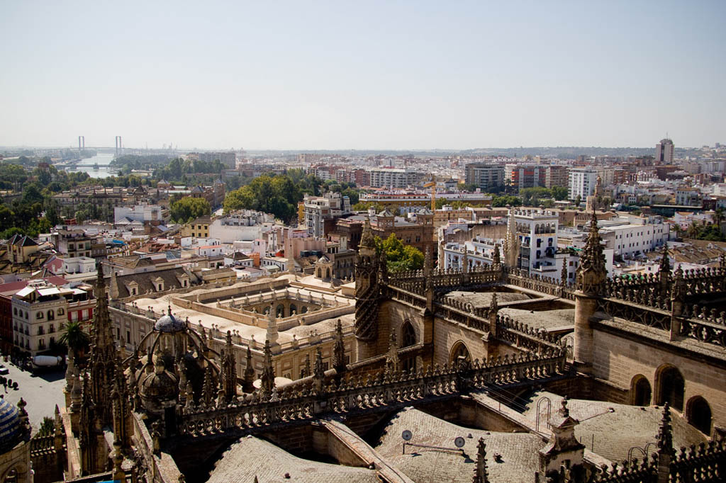 Views of Seville from the Tower of Seville