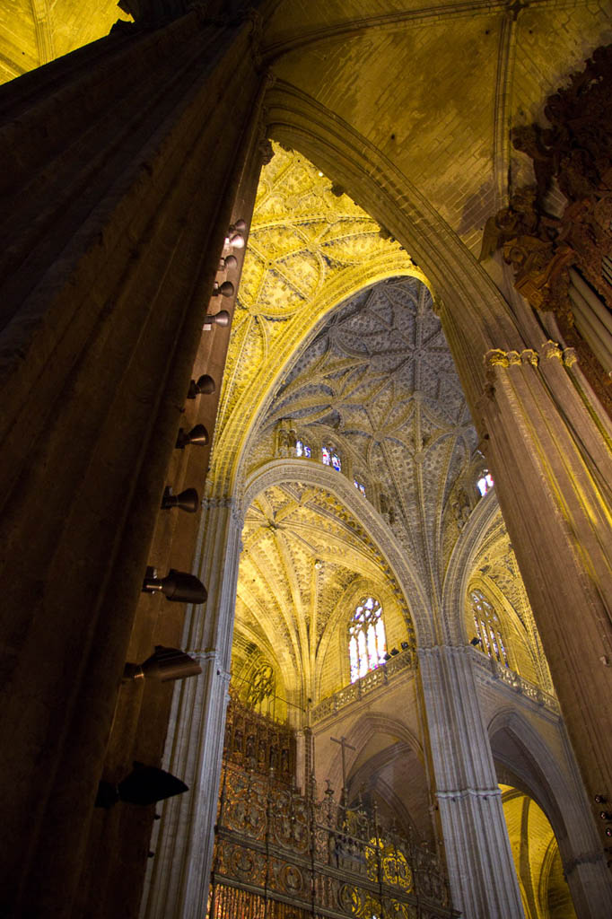 Inside the Cathedral of Seville