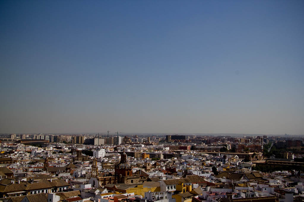 Views of Seville from the Tower of Seville