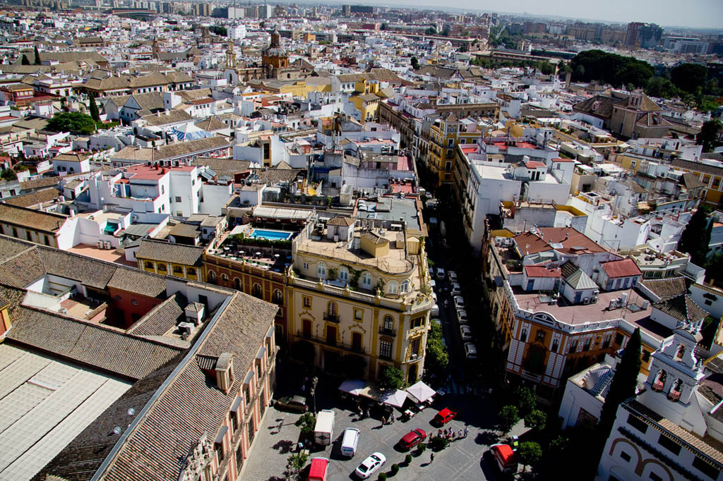 Views of Seville from the Tower of Seville