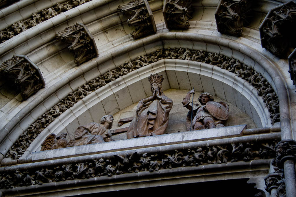 Outside the Cathedral of Seville