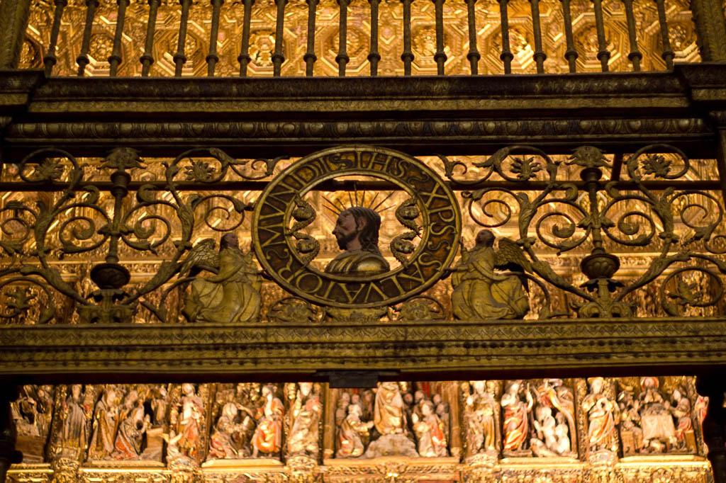 Inside the Cathedral of Seville