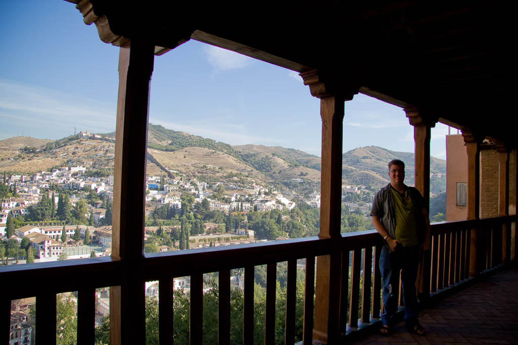 Ken at the Alhambra