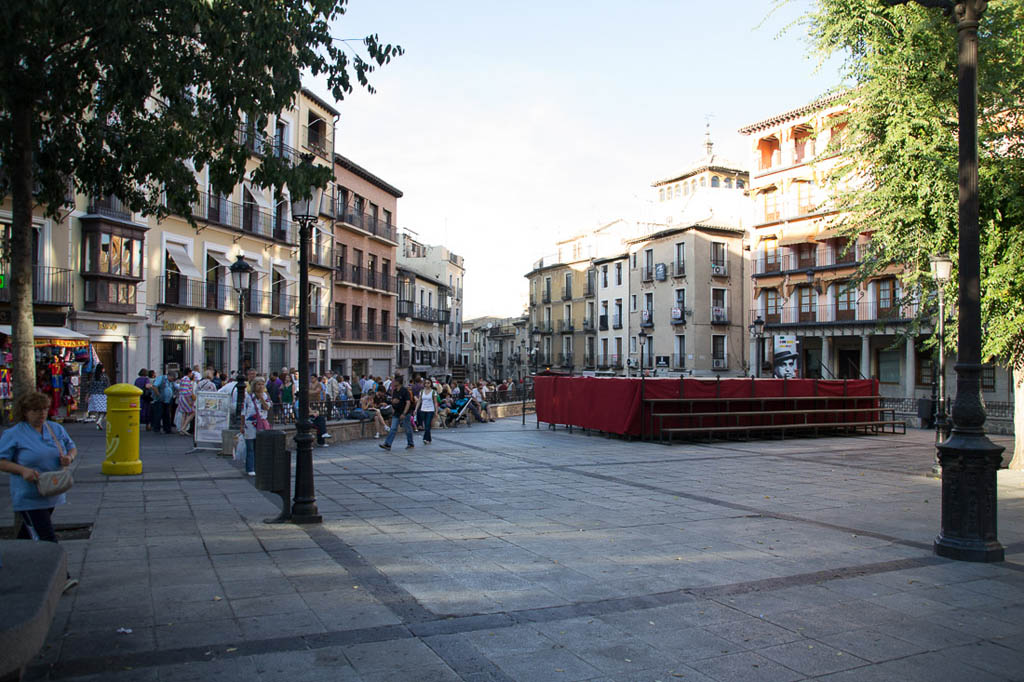 Main square in Toledo, Spain
