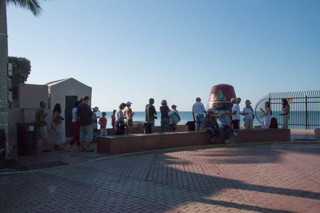 Line at the Southernmost Point