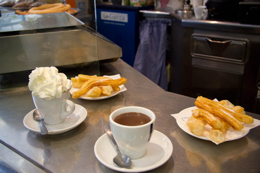 Hot chocolate in Spain
