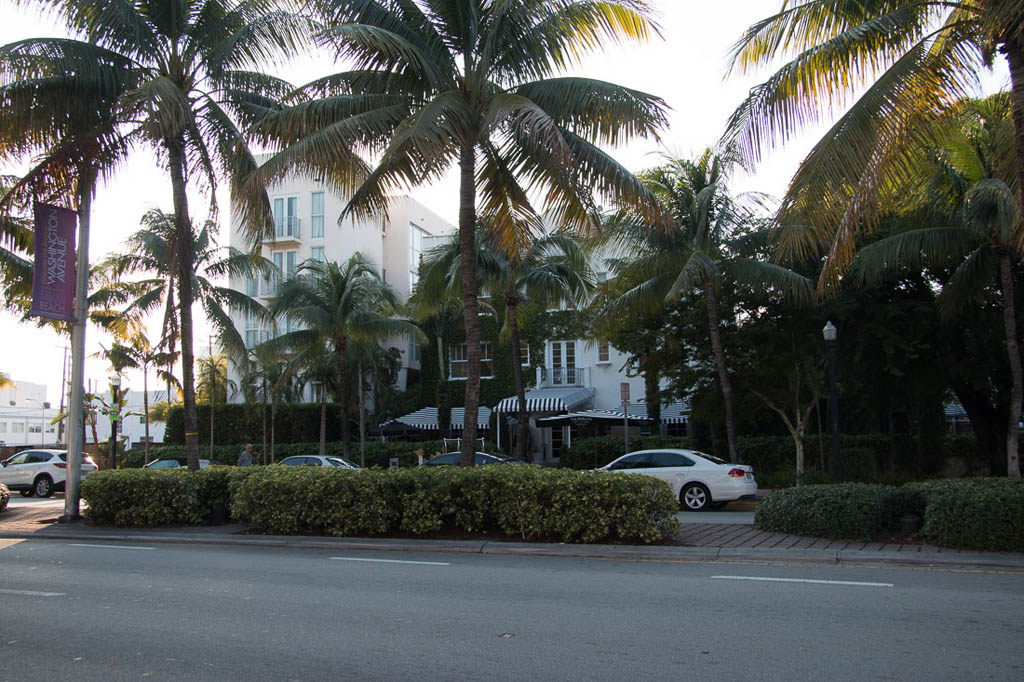 Exterior of Angler’s Hotel in Miami