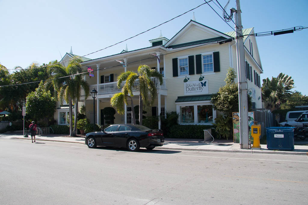 Outside the Key West Butterfly and Nature Conservancy