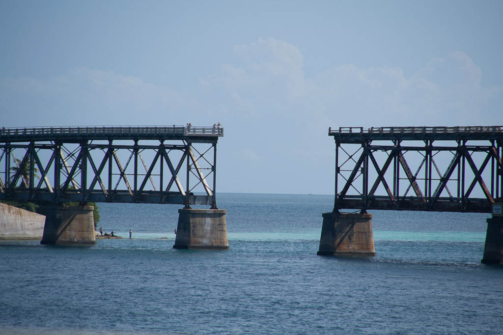 Gaps in old railroad to Key West