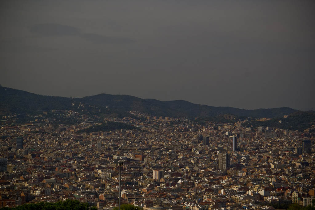 View from top of Montjuic