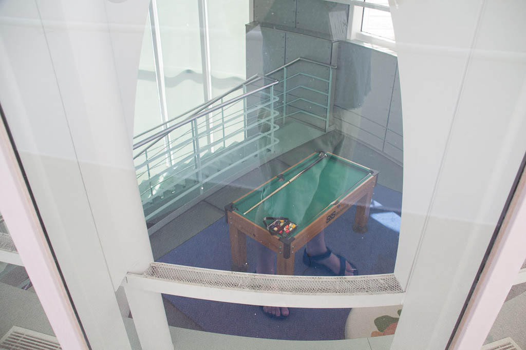 Pool table on Celebrity Constellation
