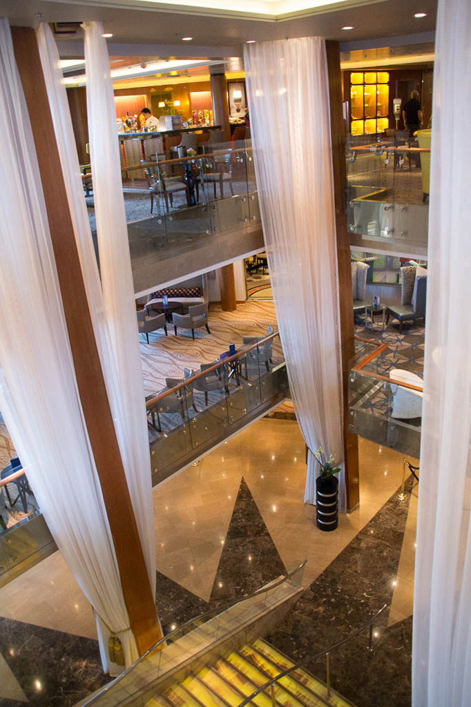 Grand Foyer on Celebrity Constellation