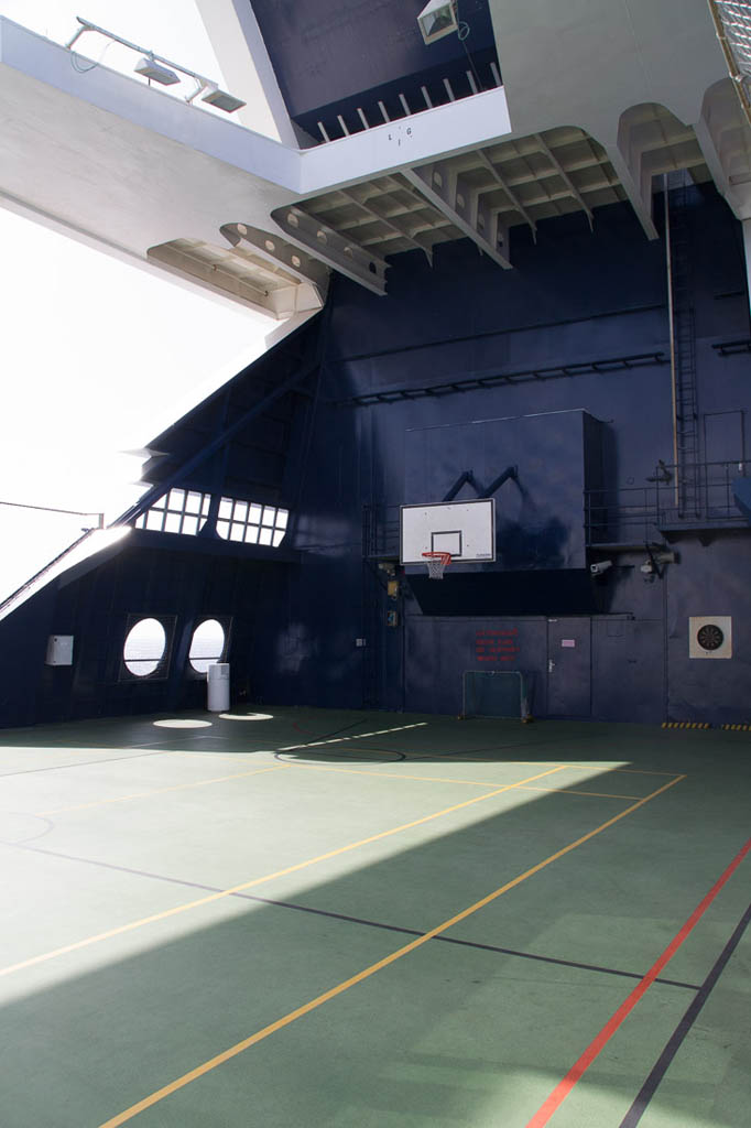 Basketball court on Celebrity Constellation