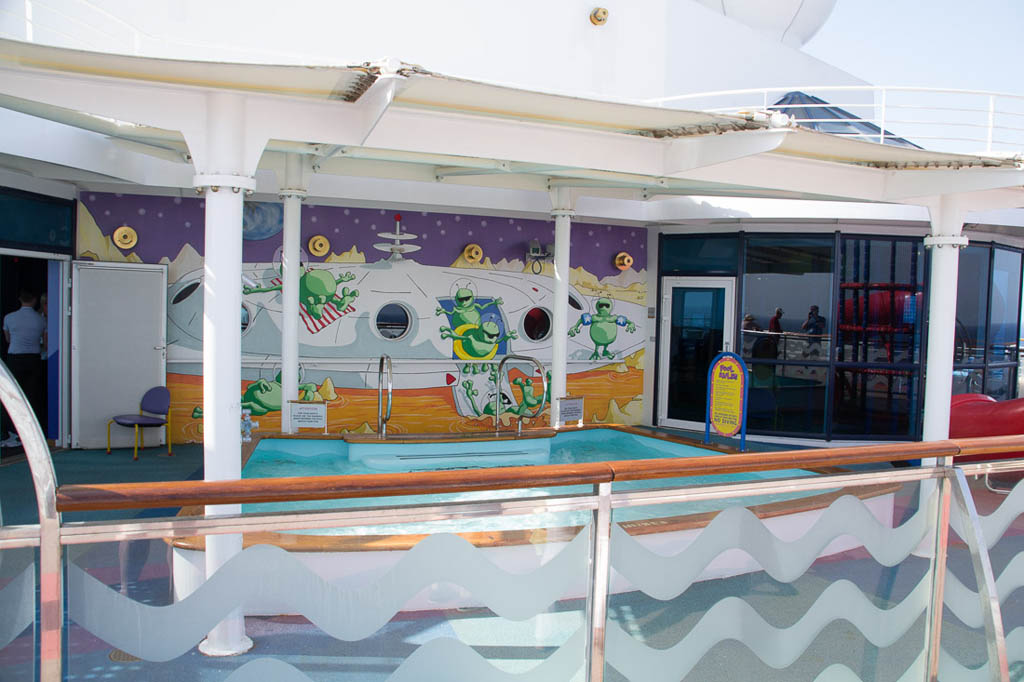 Kids pool area on Celebrity Constellation