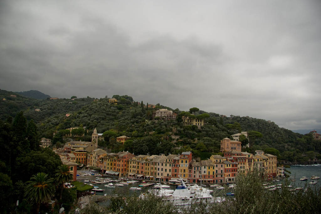 Walking around Portofino, Italy