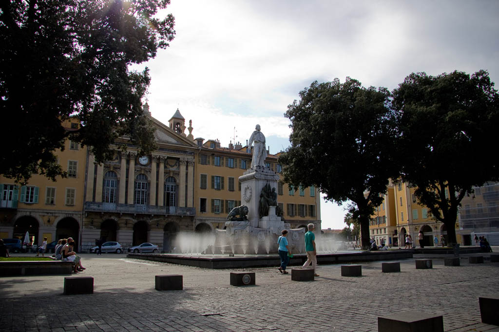 Square in Nice, France