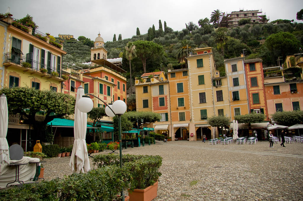 Walking around Portofino, Italy