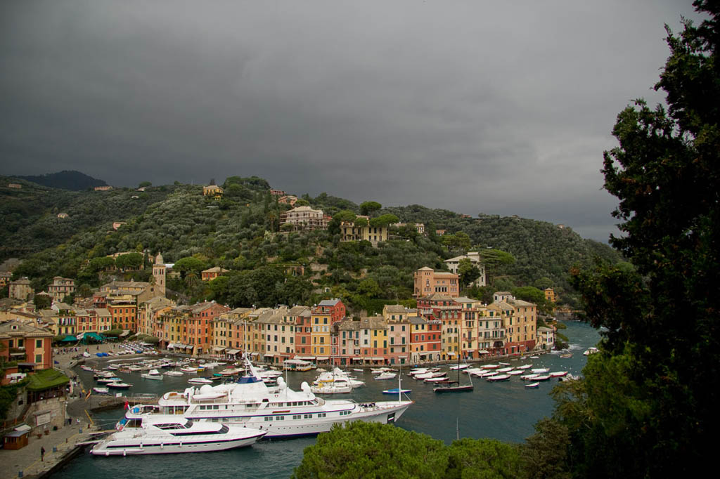 Colorful buildings in Portofino