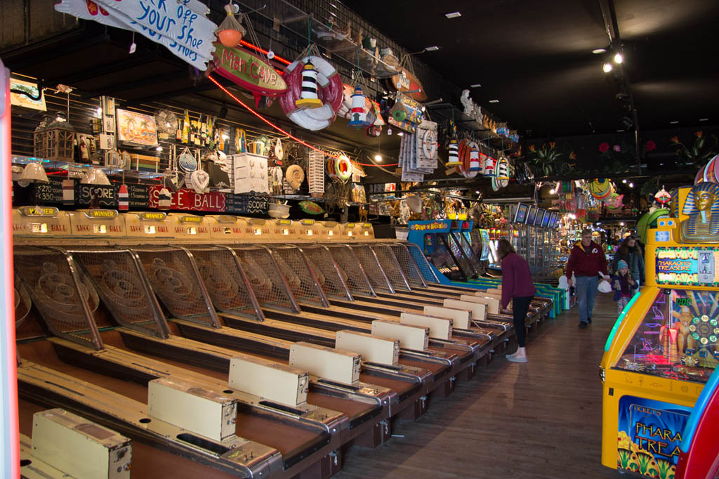 Skeeball in Ocean City