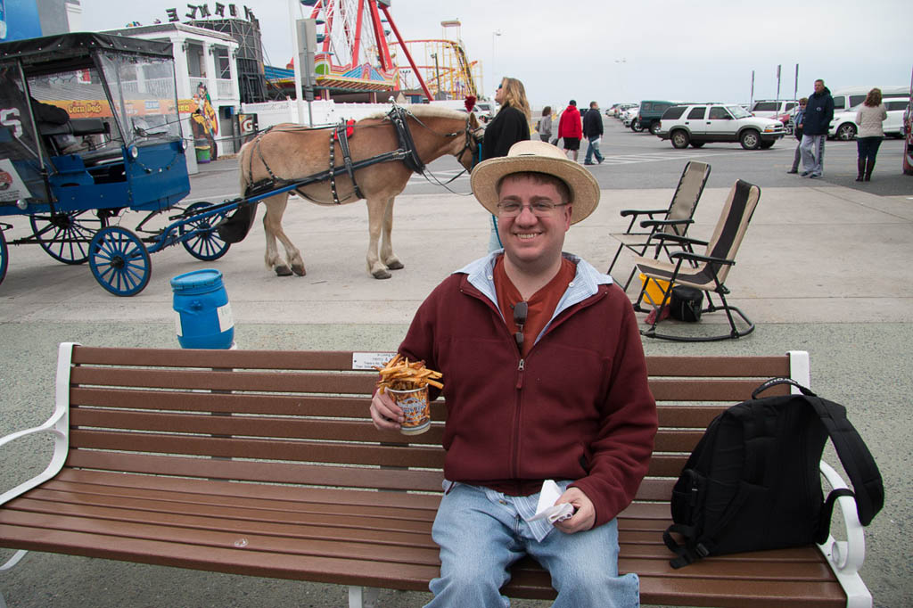 Ken with Thrashers French Fries