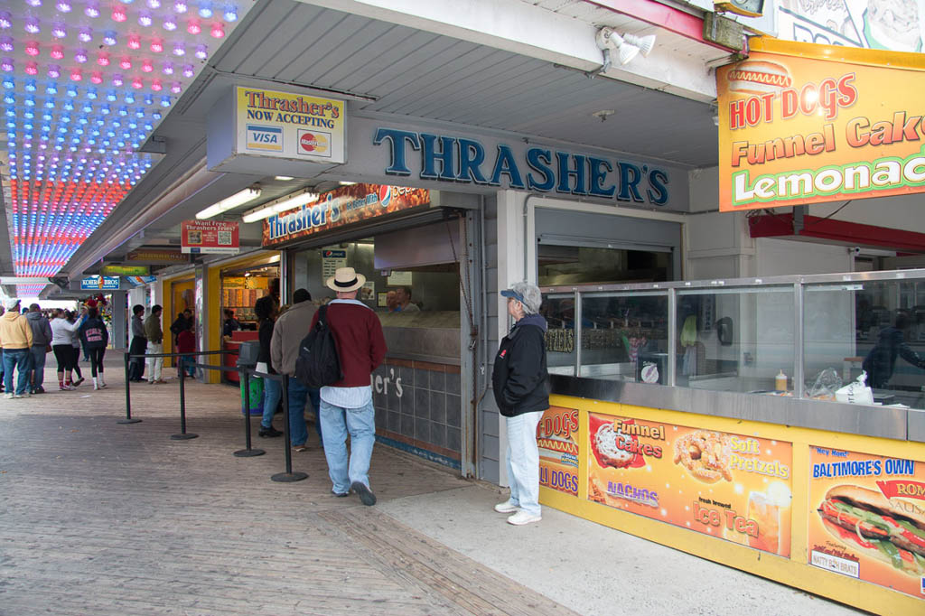 Thrashers French Fries in Ocean City