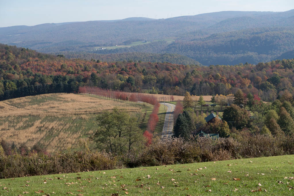 View of Laurel Highlands from Kentuck Knob