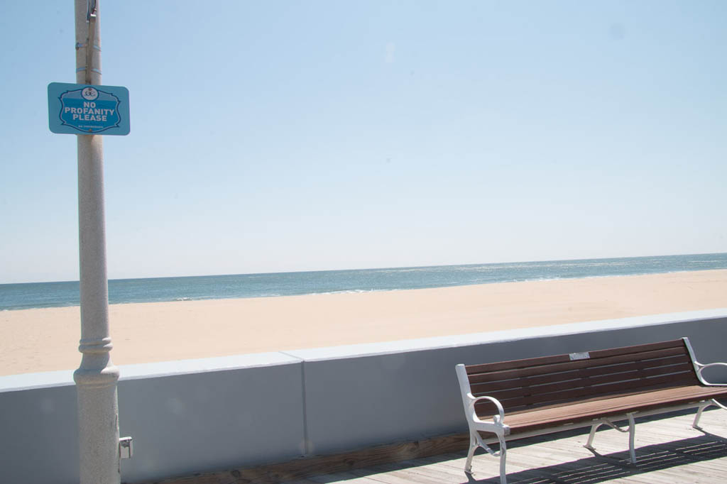 Empty Beach in Ocean City