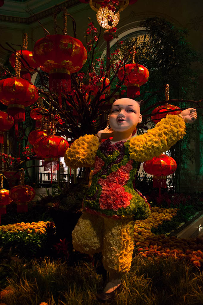 Bellagio Conservatory in Las Vegas - Chinese New Year Theme
