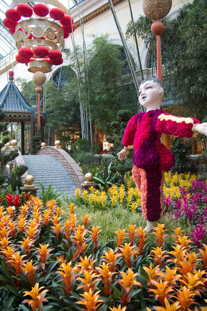 Bellagio conservatory during the day - Chinese New Year