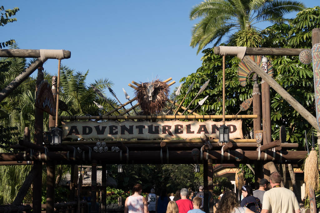 Adventureland Sign at Magic Kingdom