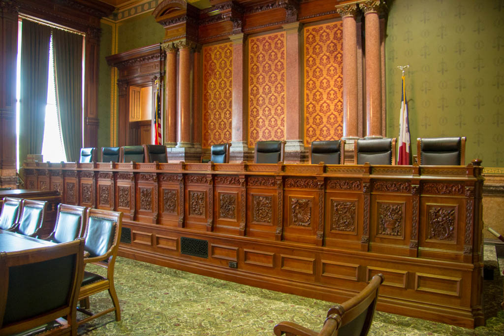 Iowa Supreme Court Chamber