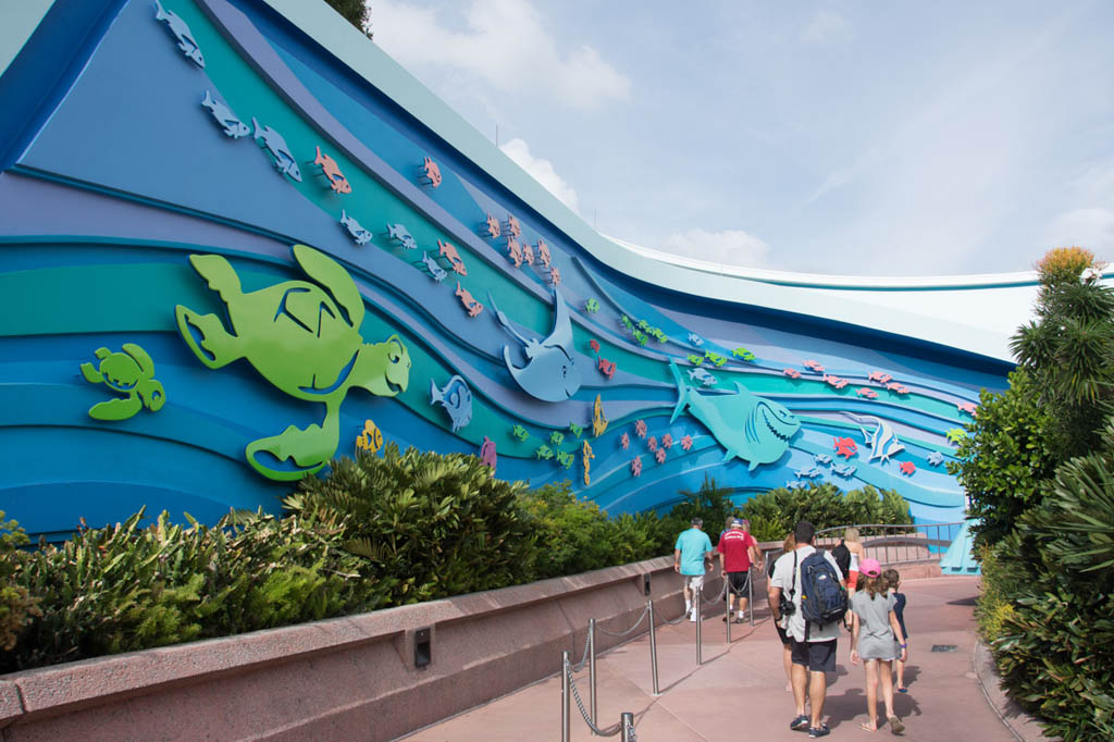 Outside The Seas with Nemo and Friends at EPCOT