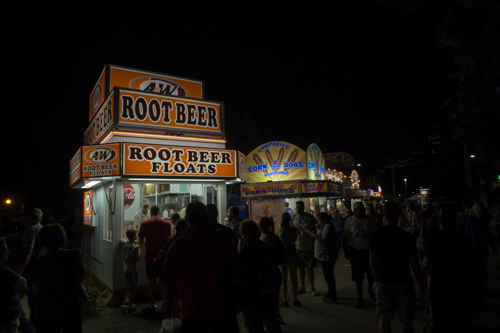 Root Beer Floats Booth at Iowa State Fair