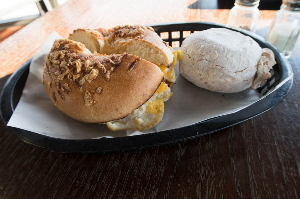 Breakfast Sandwiches at Yum Yum