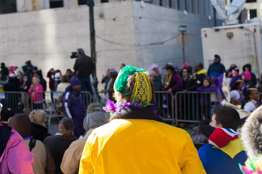 Costumes during Mardi Gras Parades