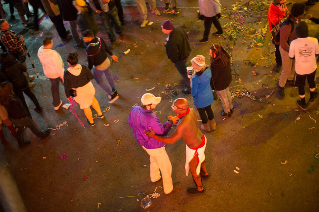 People on Bourbon Street