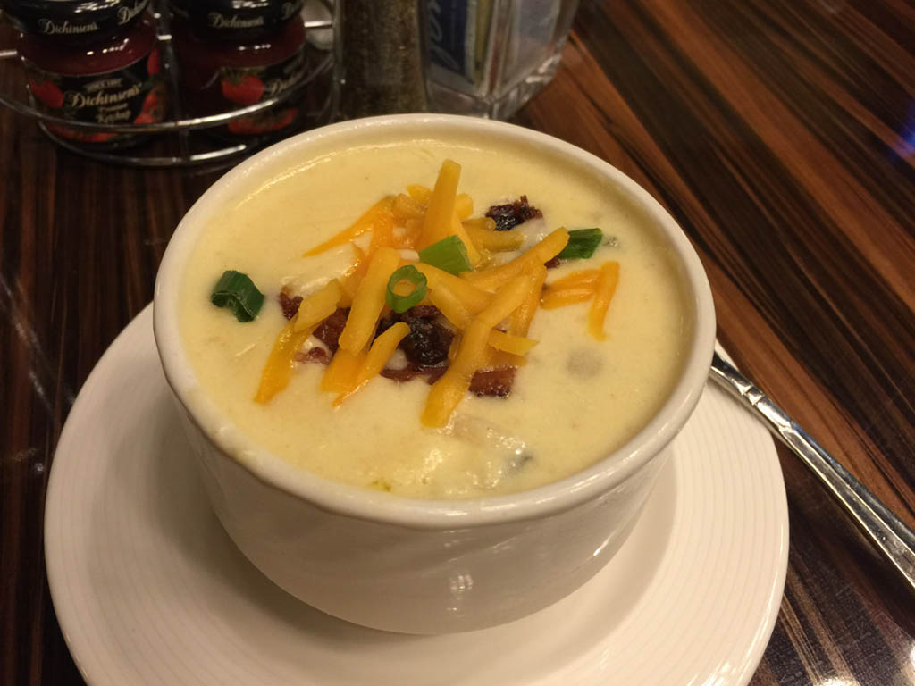 Soup at Hotel Intercontinental New Orleans