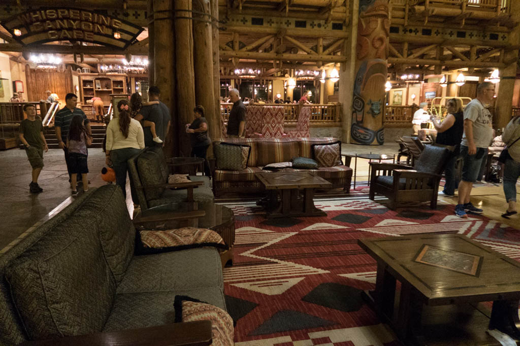 Lobby Furniture at Wilderness Lodge