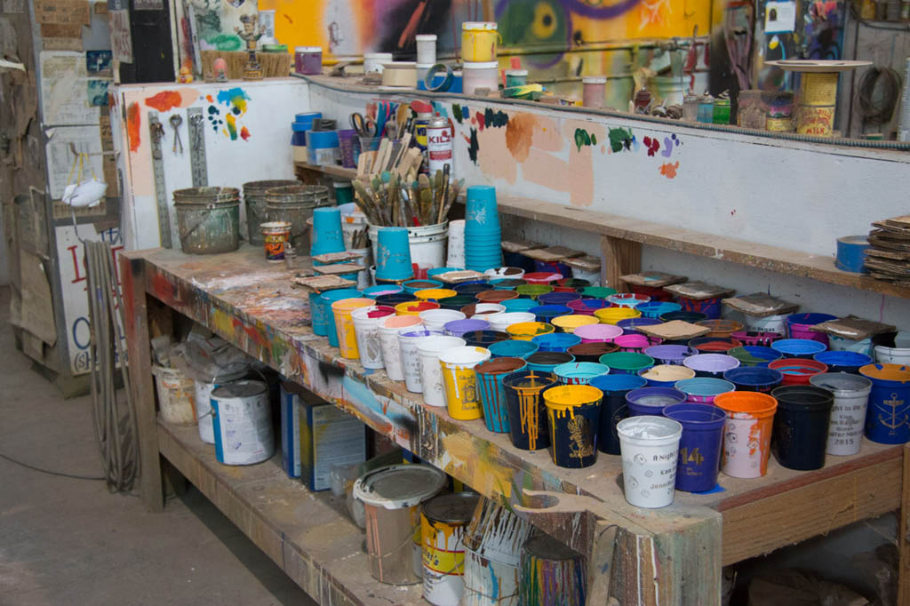 Styrofoam at Mardi Gras World