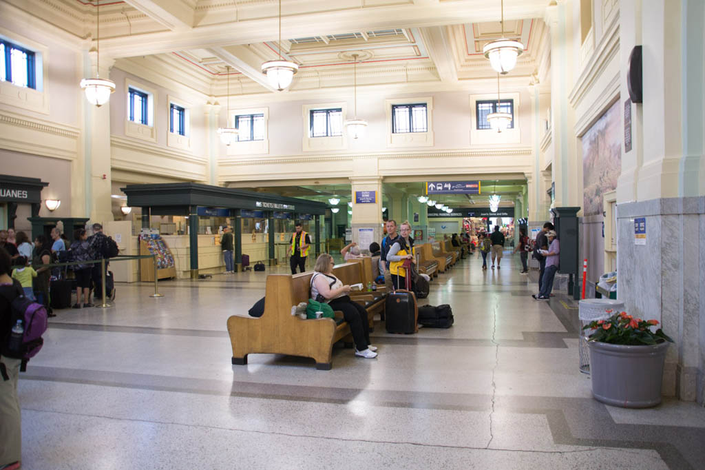 Inside Vancouver’s Pacific Central Train Station