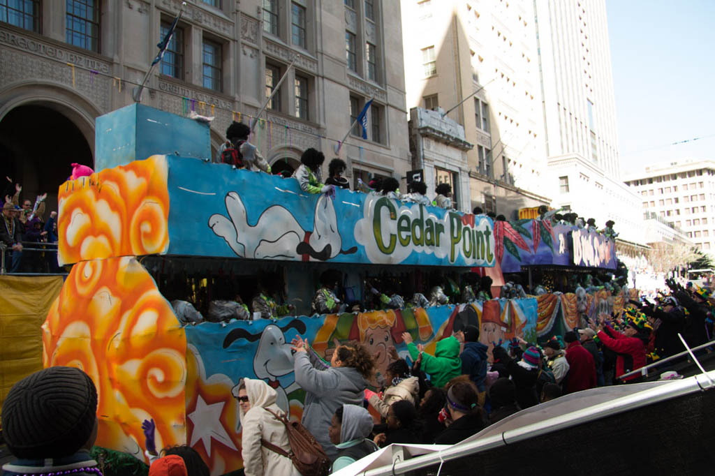 Cedar Point float | Zulu parade | Mardi Gras 2016