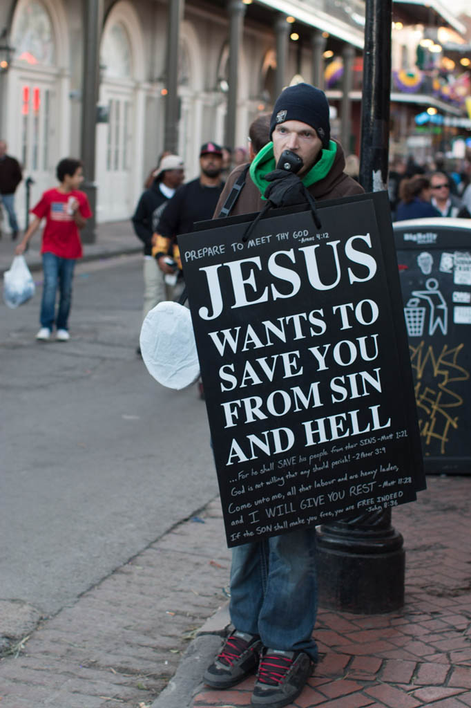 Funny signs in New Orleans French Quarter