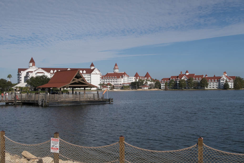 View of Grand Floridian Hotel from the Polynesian