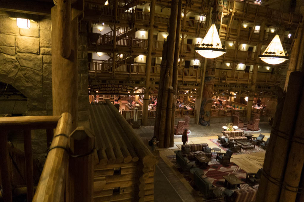 Wilderness Lodge obby at Disney