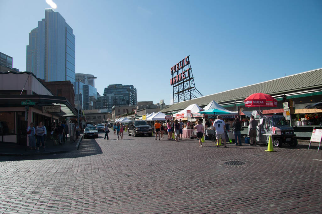 Outside of Pike Place Market | Seattle