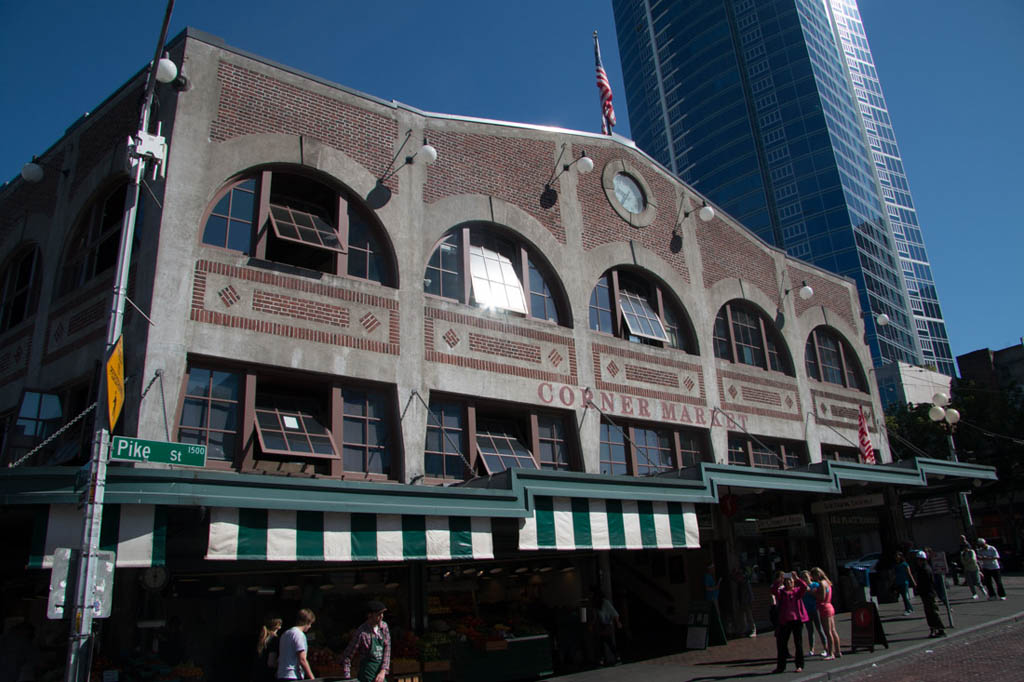 Buildings near Pike Place Market